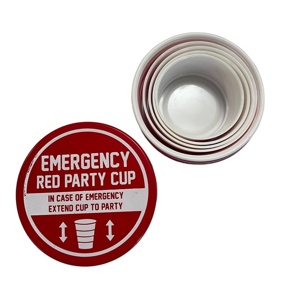 BigMouth Inc. Emergency Red Party Cup. - Picture 4 of 13
